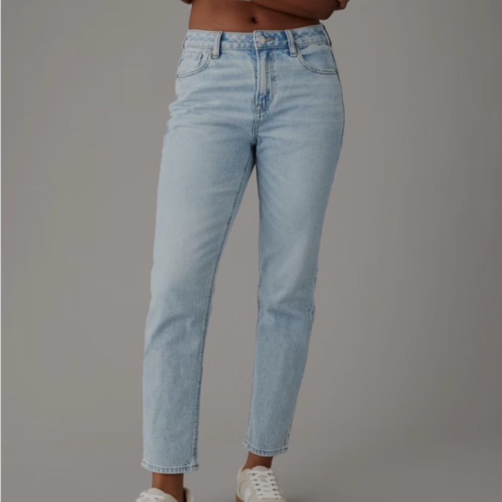 American Eagle Outfitters Blue Straight Leg Jeans